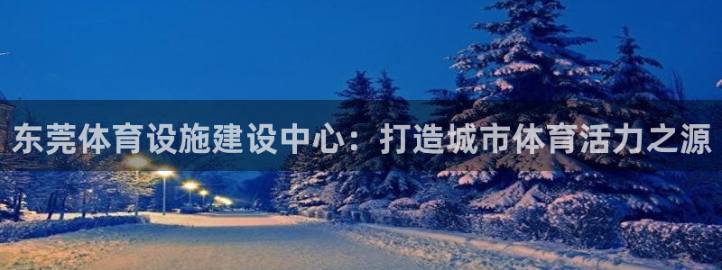 意昂体育4：东莞体育设施建设中心：打造城市体育活力之
