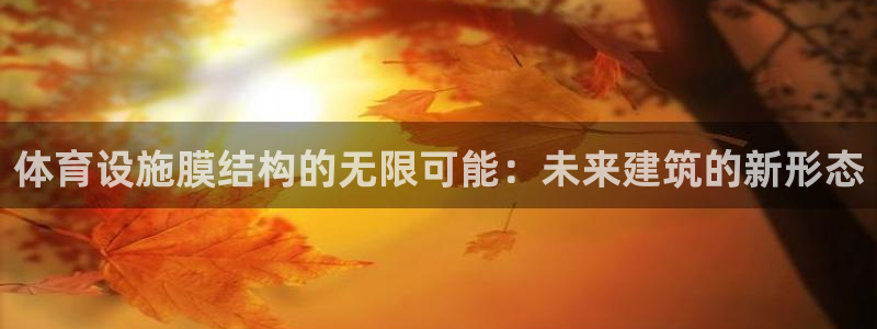 意昂体育4官方客服电话：体育设施膜结构的无限可能：未来建筑的