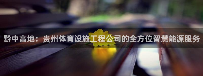 意昂体育4招商电话地址：黔中高地：贵州体育设施工程公