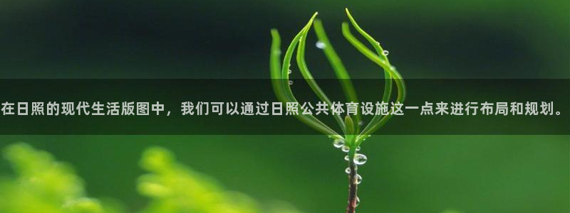 意昂4娱乐下载：在日照的现代生活版图中，我们可以通过日照公共
