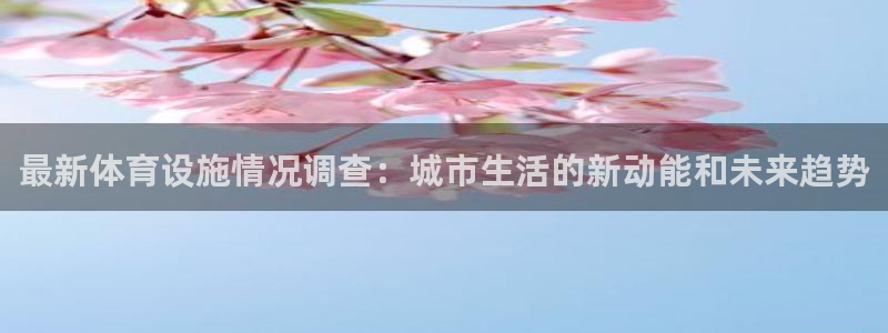 意昂4娱乐平台：最新体育设施情况调查：城市生活的新动