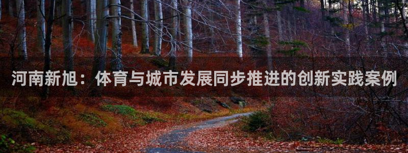 意昂体育4娱乐：河南新旭：体育与城市发展同步推进的创